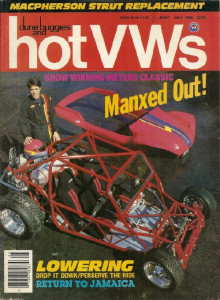 DUNE BUGGIES & HOT VW'S 1986 MAY - DROP A BUG, 2-SPEED REAREND BUILT